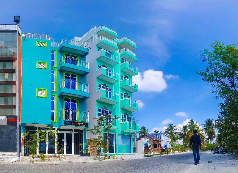 Seasunbeach Hotel Maldives Хулхумале Екстер'єр фото